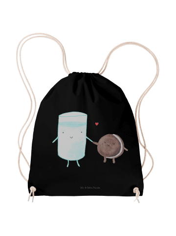 Mr. & Mrs. Panda wander rucksack Milch Keks ohne Spruch in Schwarz