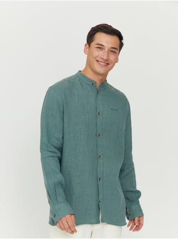 MAZINE Hemd Altona Linen Shirt in jade