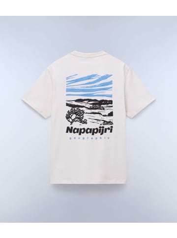 Napapijri T-Shirt "S-Vignoni Back Ss" in Rot