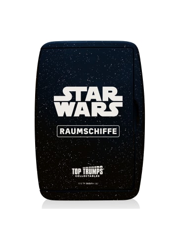 Winning Moves Top Trumps Collectables - Star Wars Raumschiffe in schwarz