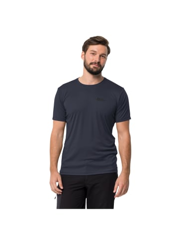 Jack Wolfskin Jack Wolfskin Tech Tee M in Dunkelblau