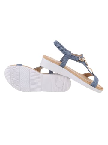 Ital-Design Sandale & Sandalette in Blau