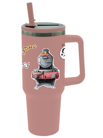 Geda Labels Giant Cup HP Hogwarts Express Watercolor in Rosa - 1200ml