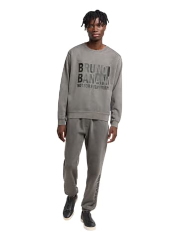 Bruno Banani Sweatshirt Birdwhistle in Grau / Melange