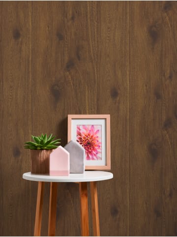 A.S. Création Tapete Natural Wood in Braun 