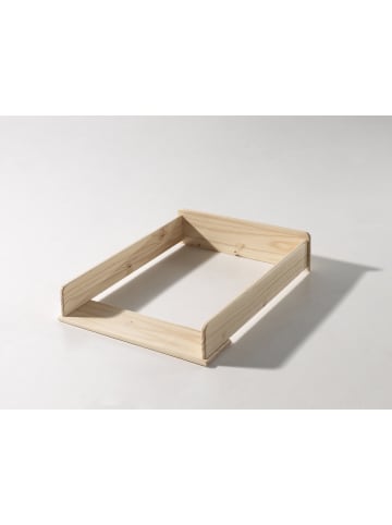 58 aufm Kessel WICKELAUFSATZ Karilynn 72x53x14 Massivholz Natur