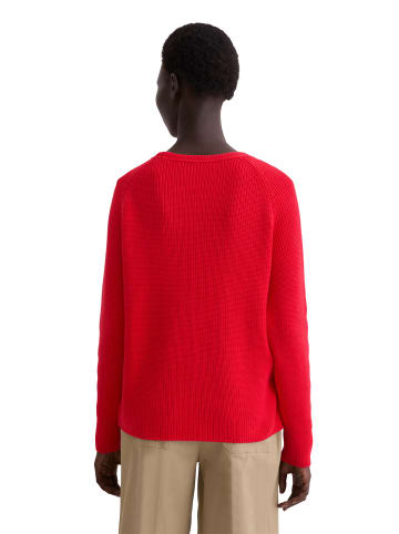 Marc O'Polo DfC Pullover loose in Bright Red