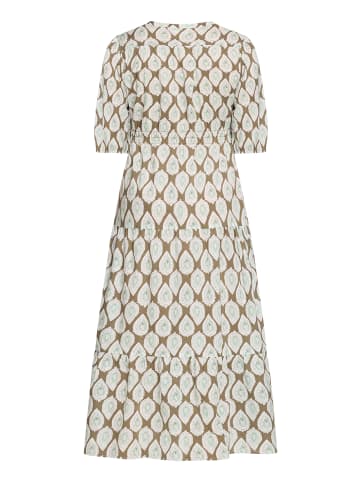 CARTOON Casual-Kleid tailliert in Khaki/Blau