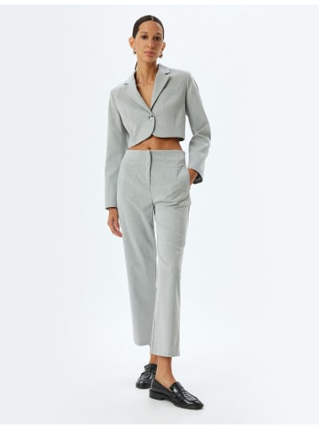 KOTON Hose in Grau Melange