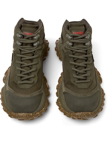 Camper Stiefeletten " Karst Trek " in Dunkelgrün