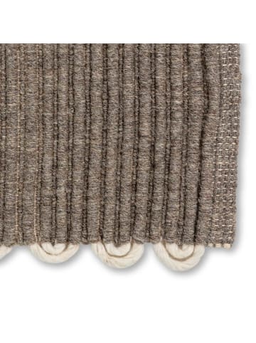 Schöner Wohnen Kollektion Kurzflorteppich OMIRA in dunkelgrau