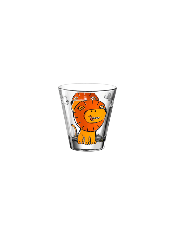 2er Set Kinderbecher Bambini in Löwe & Panda 215 ml