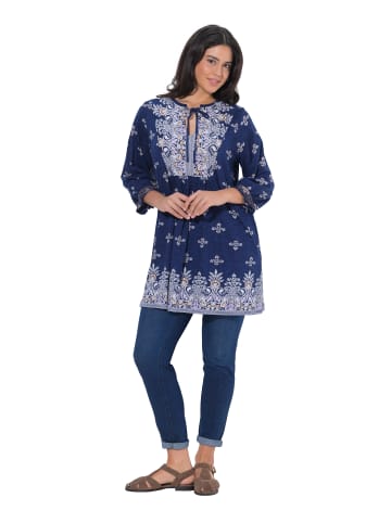 Ulla Popken Shirt in tintenblau