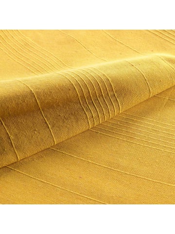 Douceur d’Intérieur Tagesdecke aus Polybaumwolle LUCILE in Gelb, 220 x 240 cm