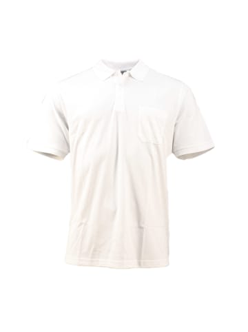 Ragman Poloshirt in Weiß