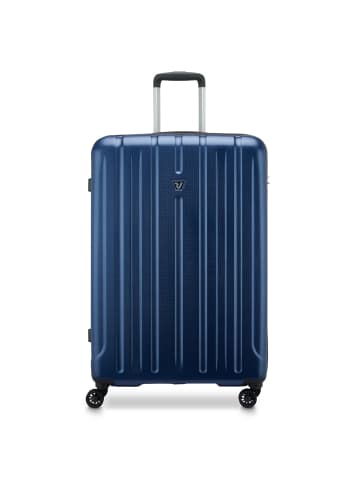 Roncato Kinetic 2.0 4 Rollen Trolley 76 cm mit Dehnfalte blue