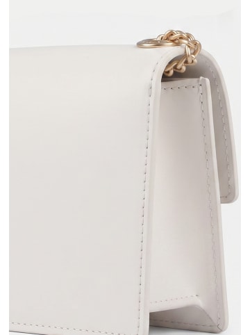Marc Ellis Schultertasche in MILKY WHITE AND SILVER