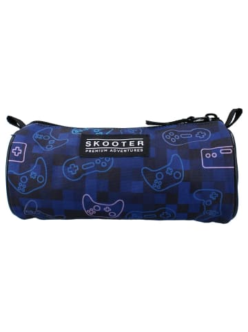 COFI 1453 Skooter Federtasche Winning Streak Gaming-Mäppchen für Jungen in Blau