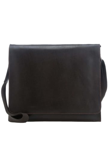 Leonhard Heyden Dakota - Umhängetasche L Leder 38 cm (braun) in braun