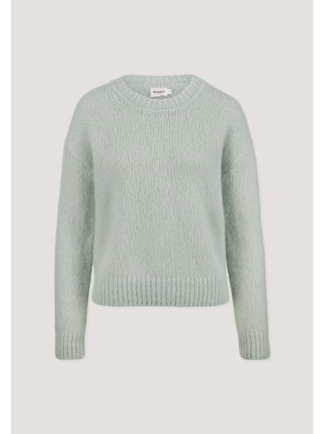 Hessnatur Hessnatur Strick Pullover Relaxed aus Alpaka mit Bio-Baumwolle in polargrün