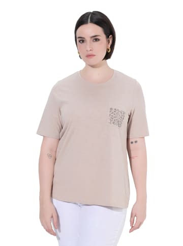 Ulla Popken Shirt in beige