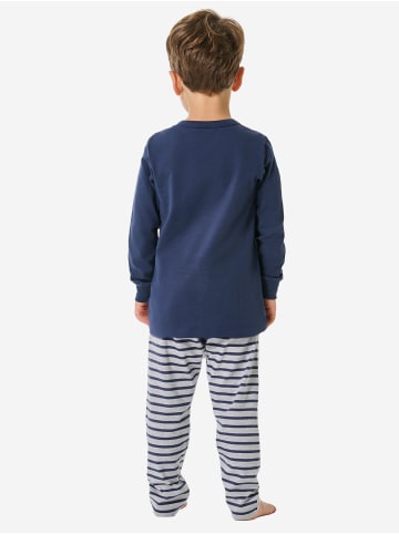 Schiesser Pyjama Nightwear 1 in Dunkelblau