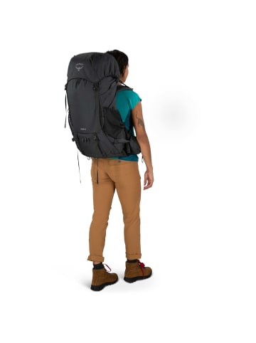 Osprey Renn 50 Women - Trekkingrucksack 70 cm (pediment grey/linen tan) in dark charcoal/gray wolf