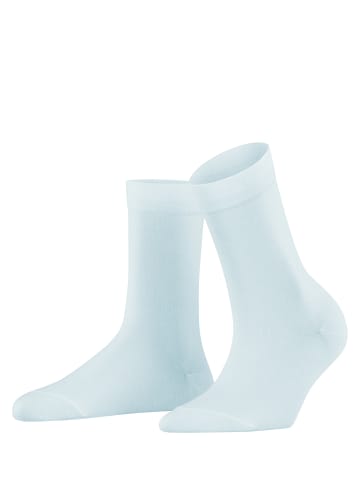 Falke Cotton Touch Socke in Light blue