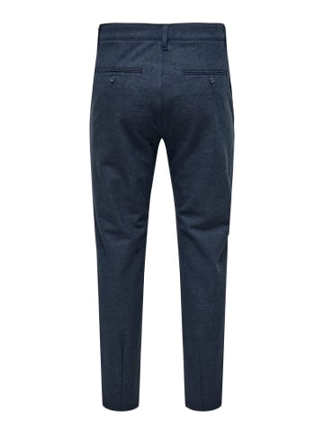 Only&Sons Stoffhose / Chino ONSMARK SLIM BRUSH PIQUE slim in Blau