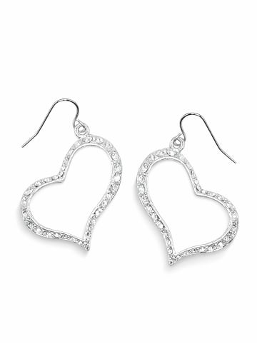 collezione alessandro Ohrhänger " Isis " in silberfarbig