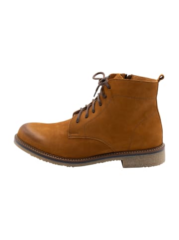 DreiMaster Vintage Veloursleder Boots in Braun