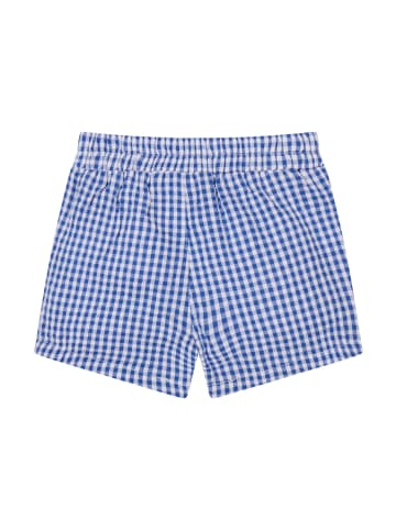 Noppies Shorts Olbia in Check pattern Medium blue