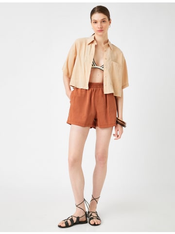 KOTON Shorts in Braun