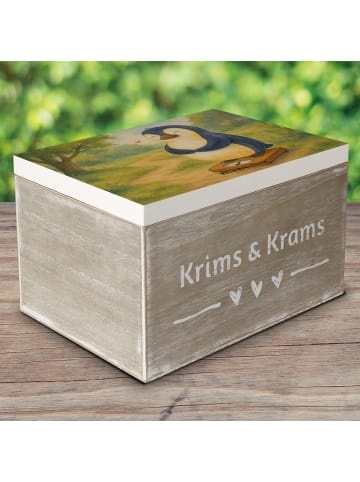 Mr. & Mrs. Panda Geschenkdose Pinguin Diät Design ohne Spruch in Weiß