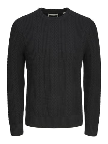 Jack & Jones Strickpullover für in schwarz