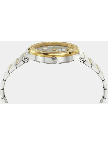 Versace Analoguhr für Herren in silber