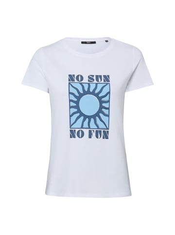 Zero  T-Shirt in weiß blau