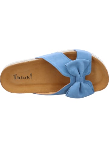 Think! Tieffußbett Pantolette CRISSI in Azuro