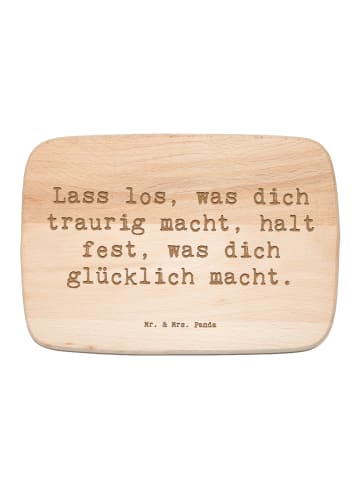 Mr. & Mrs. Panda Holzbrett Spruch Verluste betrauern und loslass... in Transparent