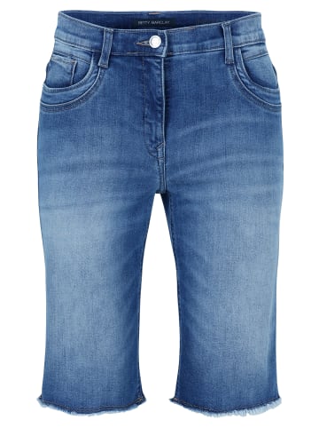 Betty Barclay Jeans-Shorts mit aufgesetzten Taschen in Light Blue Denim