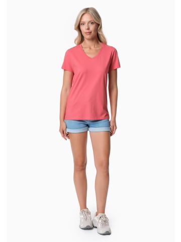 Organication T-Shirt "TESSA" in Leuchtrot