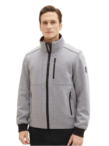 Tom Tailor Jacke in steel knitted structure