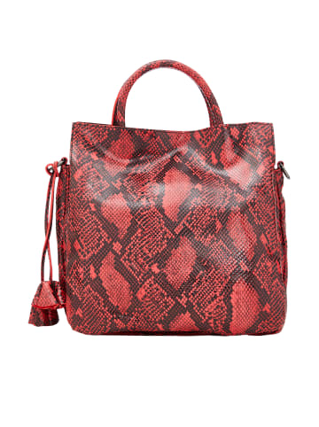 NAEMI Damen Handtasche in Weinrot