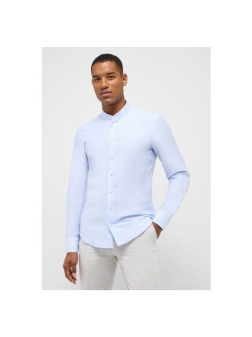 Eterna Langarmhemd in pastellblau