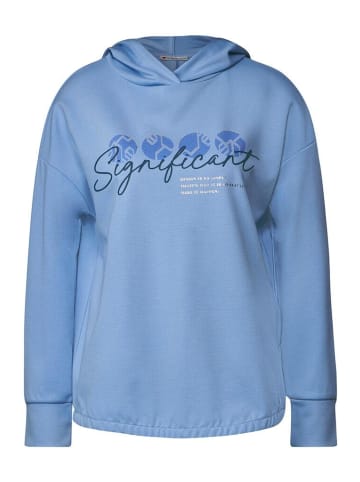 Street One Sweatshirt in bay blue