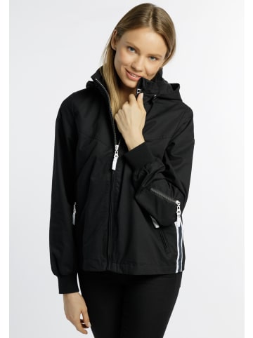 DreiMaster Damen Übergangsjacke Aus Baumwolle in Schwarz