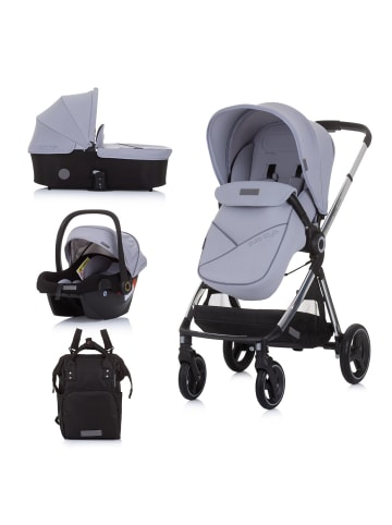 Chipolino Kinderwagen Elite 3 in 1 in grau