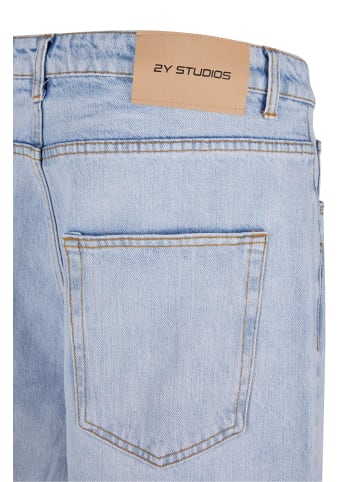 2Y Studios 2Y Studios Jeans-Shorts in light blue