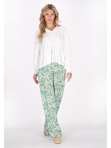 usha FESTIVAL Women Pants in green multicolor