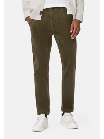 Camel Active Regular Fit Chino Hose aus Cord in Waldgrün